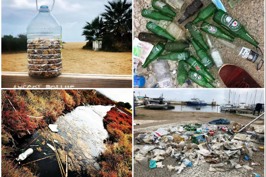 Explore & Preserve lance un défi collecte de déchets autour du "1 km" autour de chez soi sur le littoral hyérois